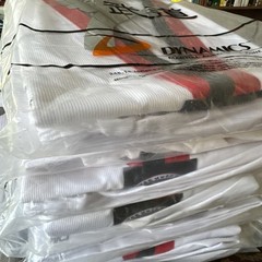 Size 5 (190) White Taekwondo Uniform with Red/Black Trimmed