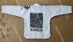 Pearl weave Brazilian jiu jitsu Uniforms custom made 100% cotton #105 A4 size.