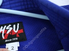 HSU Team Sacramento Judo Unform Youth’s Blue Size 2 Jacket & Pant