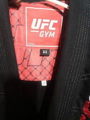 KINGZ UFC KIMONOS GYM BLACK M4 MENS UFC TRAINING JACKET NEW
