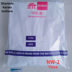 SHUREIDO NW2 Karate Gi Uniform set Made in Okinawa official KARATE brand
