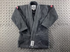 OTM Jiujitsu Gi Top Kids Black Size 000 Youth BJJ Grappling On The Mat MMA Gym
