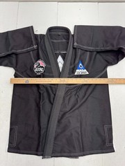 Mada Jiu Jitsu Black White 3 Piece Gi Unisex Adults Size A-2