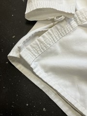 NAAMA Michigan Karate Dragon Karategi Gi Patch Top Shirt Uniform White Size 1