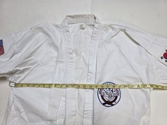 White World Tang Soo Do Association uniform with a white belt included Size 5