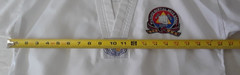 Martial Arts Best Sang Moo Sa Tae Kwon Do Size 1 Uniform Karate Tiger Claw Demo