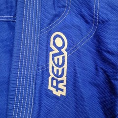 REEVO Guard Ultralight BLUE Gi Adult Size A1L Brazillian Jiu Jitsu Top Only