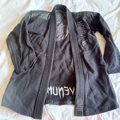 GUC Black Venum Elite BJJ Gi Jiu Jitsu Uniform & Bag (Size A2)