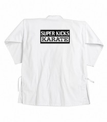 Century Karate Uniform Gi Size 4 White Martial Arts Set Super Kicks Adult
