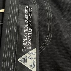 Break Point Brazilian Jiu Jitsu Gi Top Black Size A5/ TEMPLE UNDERGROUND