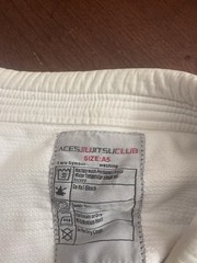 AJJC Size 5 White BJJ MMA Kimono And Pant Set With Belt