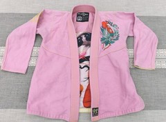 Fluory Pink Koi Fish BJJ Gi Jacket Only – Women’s F1/F2 (Fits Small/Medium)