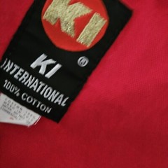 KI Int’l red martial arts Gi Pants only Size 3