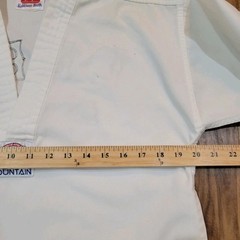 Vtg Mountain Kukkiwon Booth Lee’s Taekwondo Competition Uniform Size 2 160