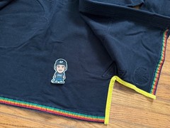 2014 SHOYOROLL ALBINO & PRETO COMP STANDARD BATCH 30 GI JIU JITSU BJJ BLACK A3H