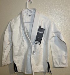 Elite Sports Brazilian Jiu-Jitsu (BJJ) Gi Jacket Only White Size C3 New W/ Tags