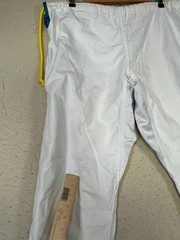 Fuji Suparaito Kimono Pants Only A3 White GI MMA Karate Belted