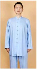 Short Sleeve Kung Fu Shirts Wing Chun Sport Tops Martial Arts Taichi Uniform
