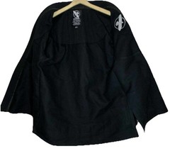 Hayabusa Jiu Jitsu Gi Jacket Kimono Top Adult A1 Black 420GSM Pearl Weave Cotton