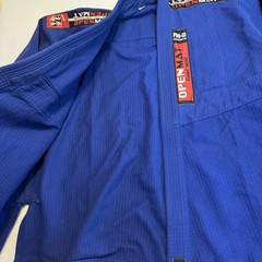 OpenMat Brazilian Jiu Jitsu Pro Gi A5 Blue BJJ Kimono Jacket Adult Heavyweight