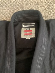 Men’s Gameness A0 Professional Fightwear Jitsu Pants and Shirt Jacket Black