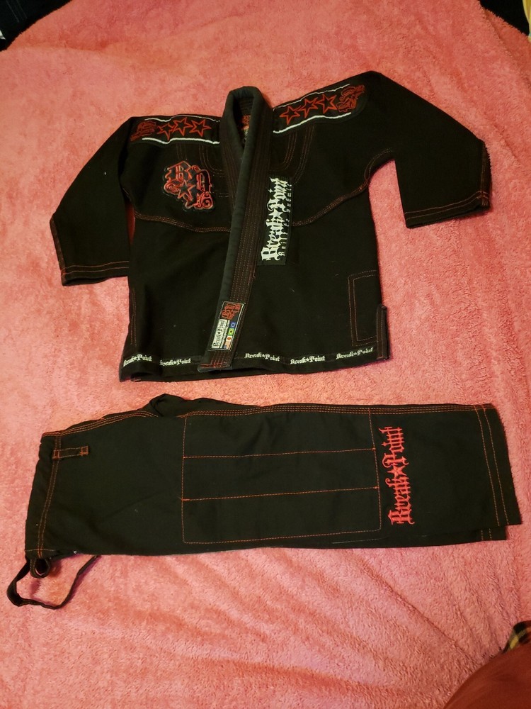 Break Point Martial Arts Fightwear Kids 100%Cotton Jacket And Pants Size K1