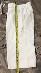 Karate Martial Arts Uniform Size 0000 Child Youth -Tunic Pants Belt White New