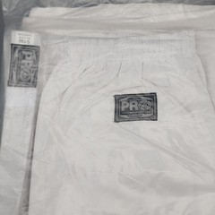 Karate Uniform PBS Pro Boxing Supplies Medium Weight White Apparel Size 5 /190