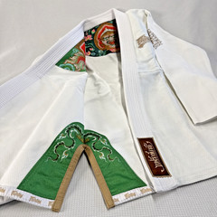 Fairtex BJJ2 Gi Matchanu Jacket Pearl Weave 550g with Pant 245g Rip Stop No Belt