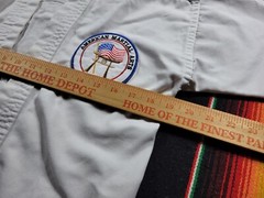 Judo Gi White American Martial Arts Goju Shin-Ryu Jacket Only Kid Size 00