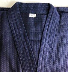 Kendo Uniform Size L-XL kendogi jacket Martial Arts Aizome Brand New F/S