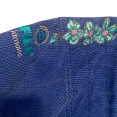 Fuji Kimono Gi Youth Kids Girls Victory Jiu Jitsu Blue Top only WC2 Martial Arts