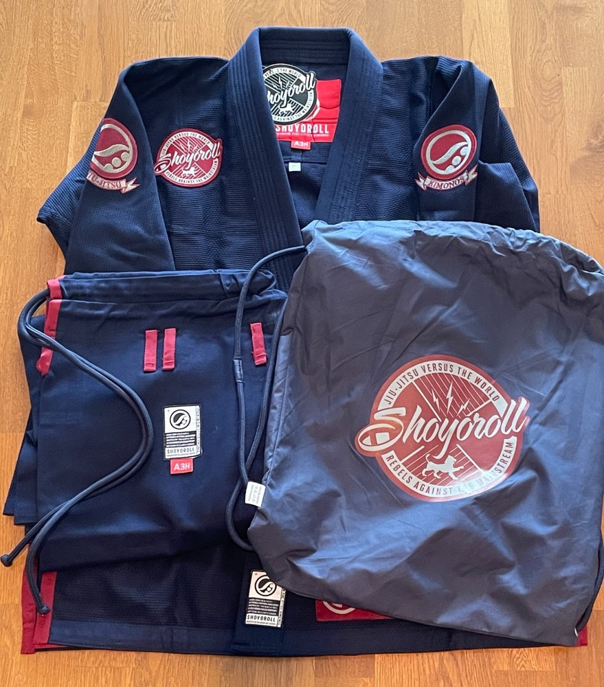 Shoyoroll GUMA 2017 BJJ Jiujitsu Gi Size A3H Navy Brand New with Tag Never Worn