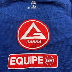 Gracie Barra Kimono Set A0Jacket Pants Jiu jitsu MMA Judo Train Lite Equipe