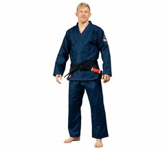Fuji Sports All Around Mens Brazilian Jiu Jitsu Gi Jiu-Jitsu BJJ Dark Navy Blue