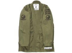 Shoyoroll Undefeated Batch 31 UND Olive Green BJJ Gi Kimono 450 GSM With Bag