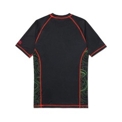 No Gi – Albino & Preto Elektronic Rash Guard & Shorts Set