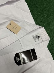 NWT adidas Karate Martial Arts Double Weave Gi Youth Small