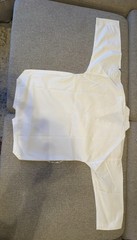 Adidas Taekwondo Uniform White Collar 140cm