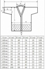 Japanese Kendo Iaido Aikido Martial Art Uniform Cotton Keikogi Hakama Kimono