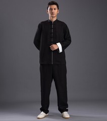 Linen Blend Kung Fu Tai Chi Clothing Martial Arts Clothes Taijiquan Wushu
