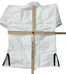 ELITE Sports BJJ Jiujitsu Gi Uniform / Size C2 / White No Bottom Pant