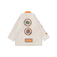 Albino and Preto Batch A&P x NESM Unbleached BJJ Gi jiu-jitsu Kimono With Bag