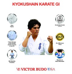 Kyokushin KARATE UNIFORM – Kids Adults KARATE GI – Heavy Weight Martial Arts Gi