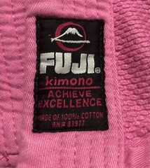 Jiu Jitsu Gi & Gear Girls SIZE WC2 Pink Fuji Kimono Jacket