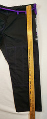 Elite Sports BJJ Gi Pants Rip Stop Black Purple 40″ Waist 27″ Inseam *See Photos