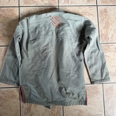 Sanabul Jiu Jitsu Gi Kimono BJJ Size A0 Green Copper Logo