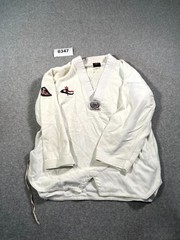 Century Taekwondo Uniform Top Adults Medium White Karate Dobok Training Gear