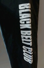 Dynamics TaeKwonDo 2 Piece Black Sz 5/190 Black Belt Club Eagle Martial Arts