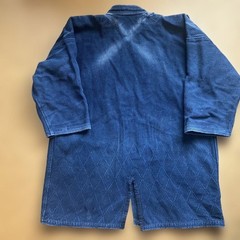 Japanese Kendo Gi Jacket Uniform Vintage Musashi Go Indigo Dyed Wear
